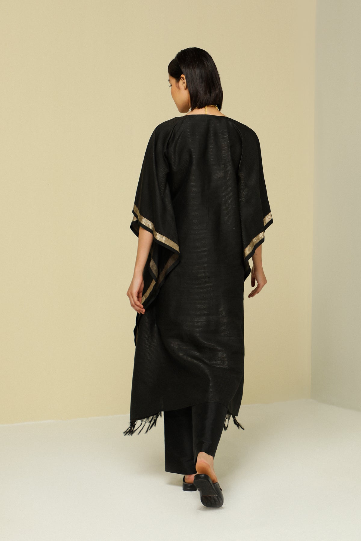 Upcycled Silk Kaftaan