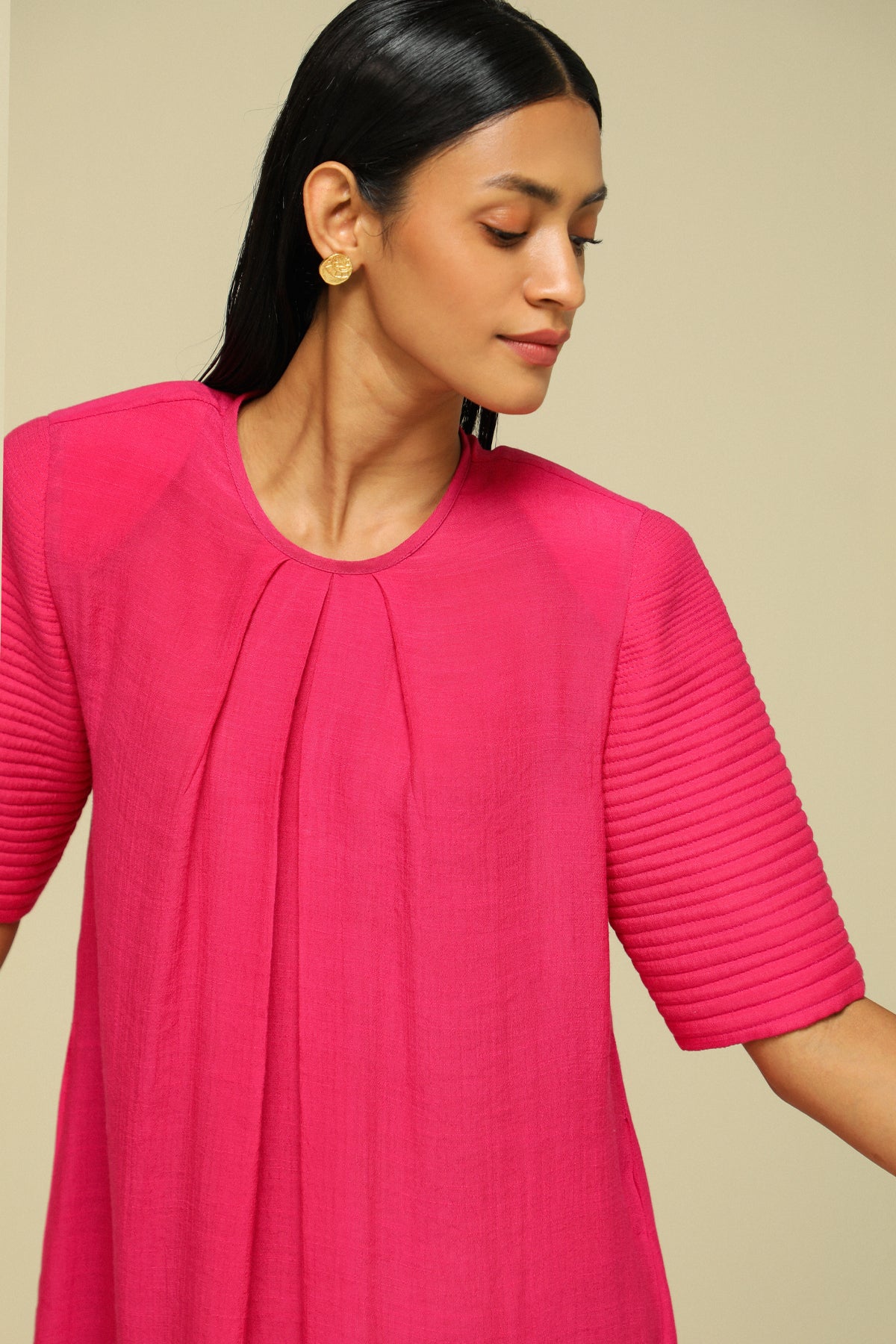 PINK EASY BREEZY DRESS