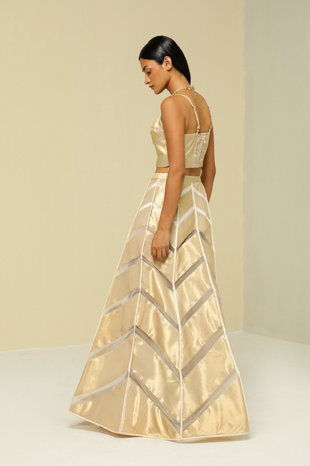 ZIG ZAG REVERSIBLE SKIRT