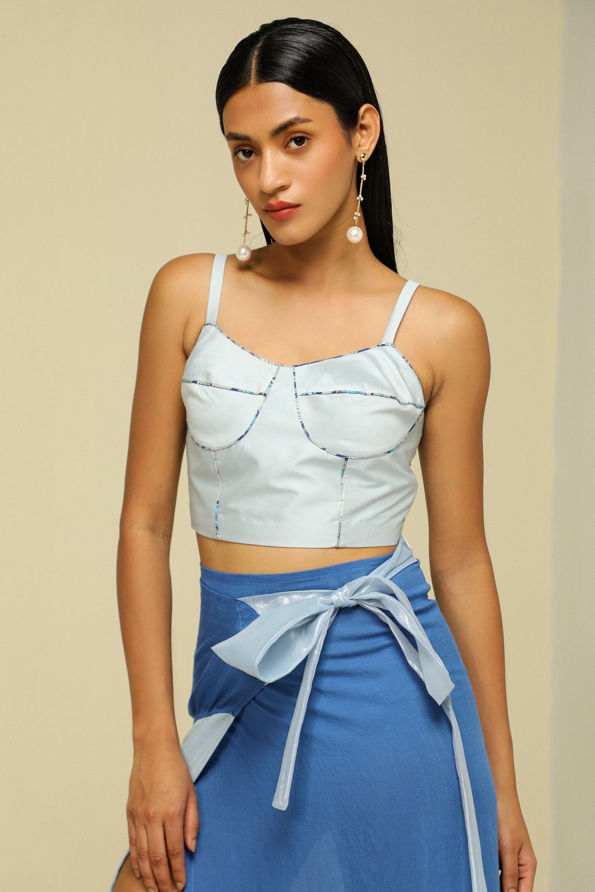 ICE BLUE BUSTIER