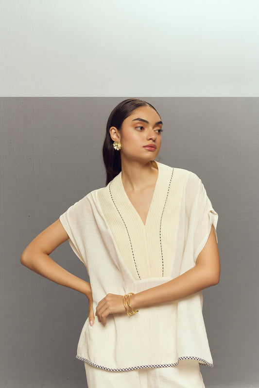 CREPE LINEN CORD SET