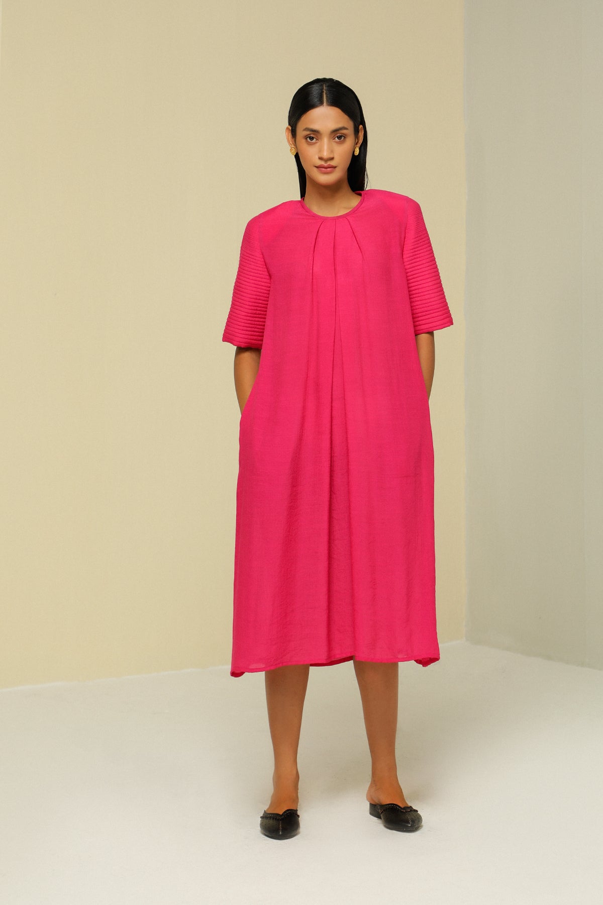 PINK EASY BREEZY DRESS