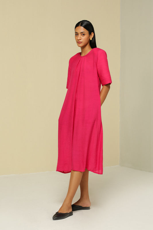 PINK EASY BREEZY DRESS