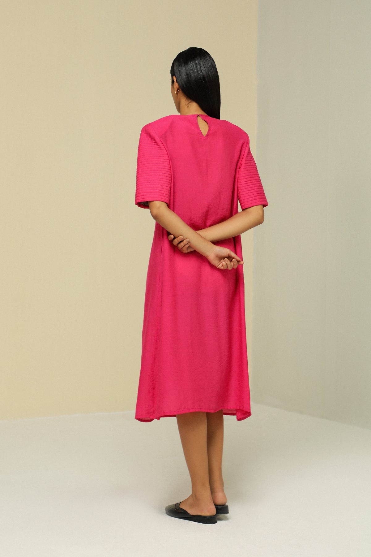 PINK EASY BREEZY DRESS