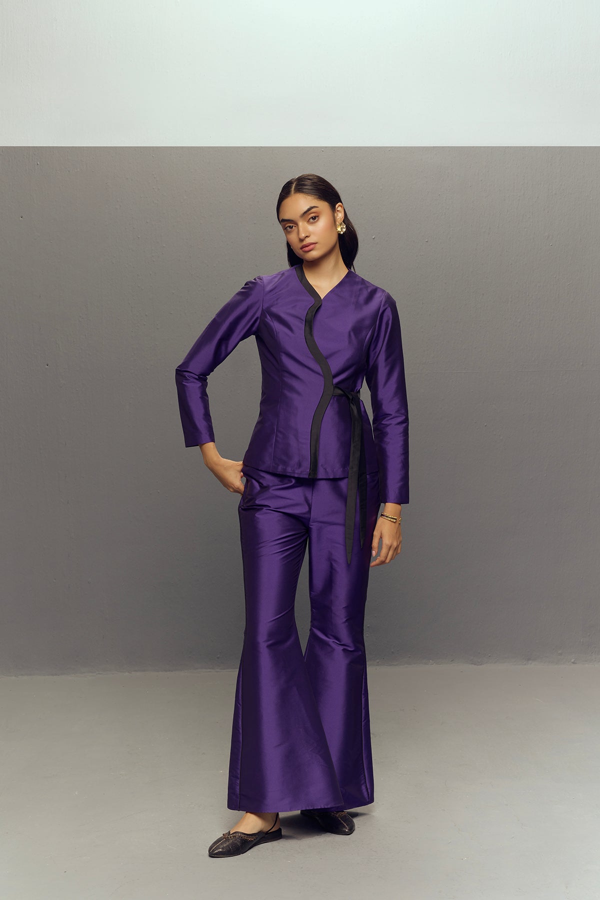 PURPLE BELL PANTS